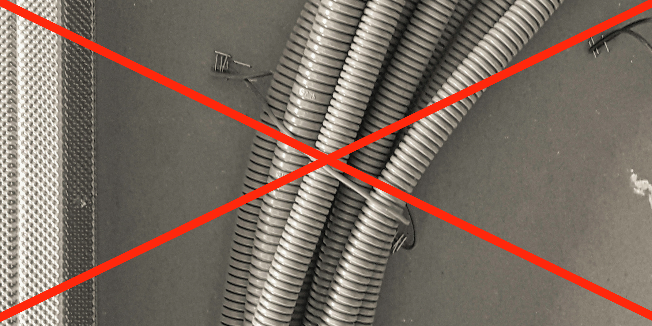 Rohrverlegung in Trockenbauwänden